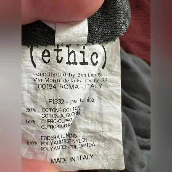 Grey Mini Dress by Ethic - Picture 6 of 6